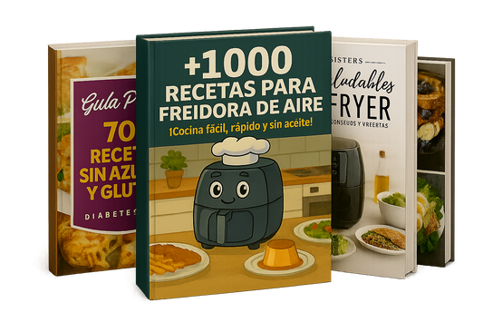+1000 Recetas para Freidora de Aire