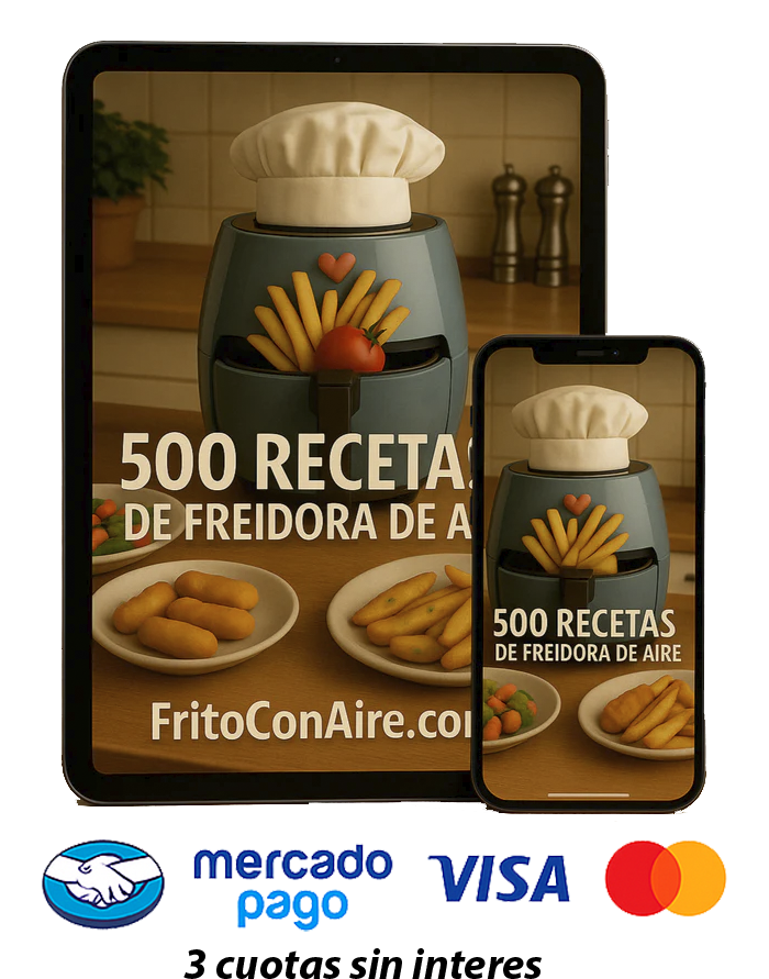 500 Recetas para Freidora de Aire