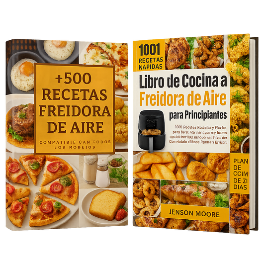 +1500 Recetas para freidora de aire